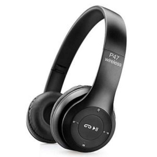 P47 Bluetooth Headphone - Black